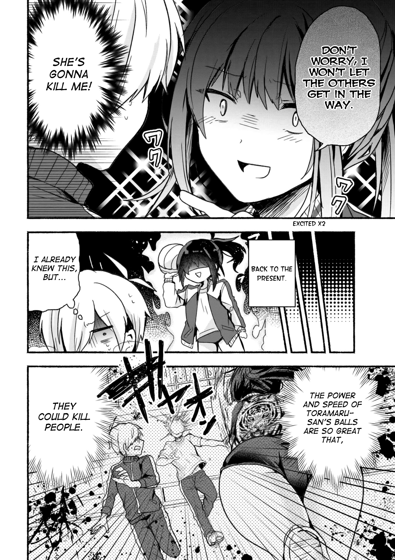 Pashiri na Boku to Koisuru Banchou-san Chapter 13 7